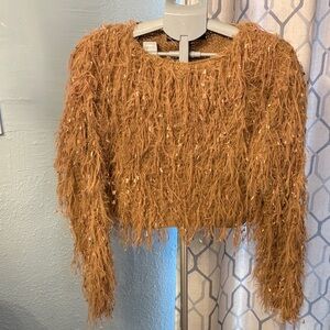 HYFVE Tan Knit Sweater